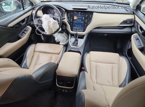 4S4BTANC4L3101257 2020 SUBARU OUTBACK Tan Widok deski rozdzielczej