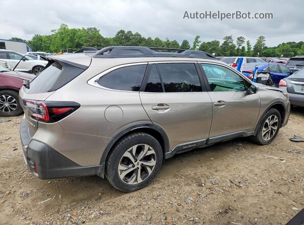 4S4BTANC4L3101257 2020 SUBARU OUTBACK Tan Tył prawy