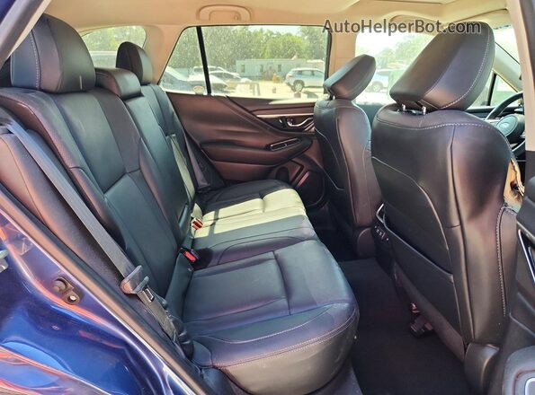 4S4BTANC4L3144948 2020 SUBARU OUTBACK Синий Вид задней части салона