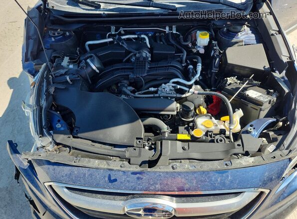 4S4BTANC4L3144948 2020 SUBARU OUTBACK Синий Вид подкапотного пространства