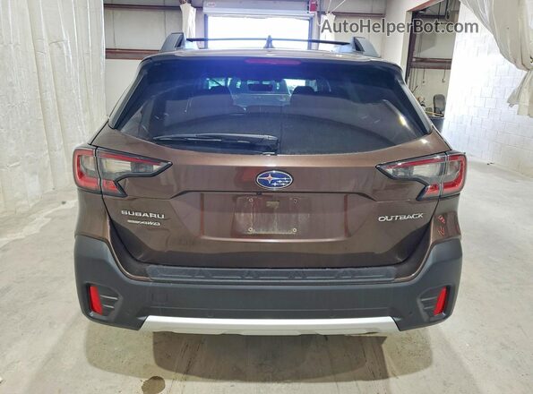 4S4BTANC4M3164778 2021 SUBARU OUTBACK Brown Rear view