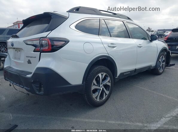 4S4BTANC4M3165722 2021 SUBARU OUTBACK White უკანა მარჯვენა