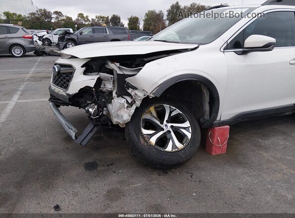 4S4BTANC4M3165722 2021 SUBARU OUTBACK White წინა ხედი