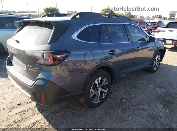 4S4BTANC4N3177855 2022 SUBARU OUTBACK Серый Задняя правая четверть