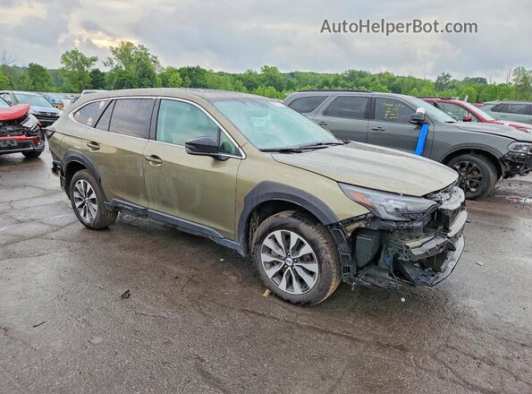 4S4BTANC4S3266742 2025 SUBARU OUTBACK Green Delantero derecho