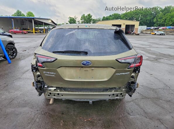 4S4BTANC4S3266742 2025 SUBARU OUTBACK Green Vista trasera