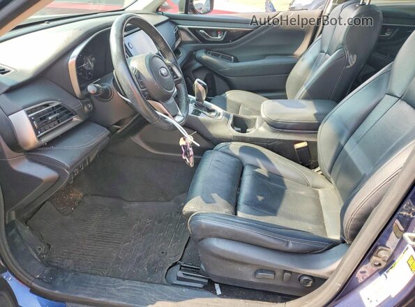 4S4BTANC5L3134090 2020 SUBARU OUTBACK Синий Вид салона спереди