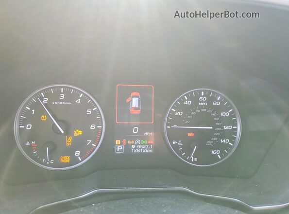 4S4BTANC5L3134090 2020 SUBARU OUTBACK Синий Вид щитка приборов