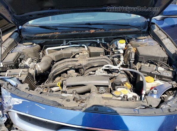 4S4BTANC5L3134090 2020 SUBARU OUTBACK Синий Вид задней части салона