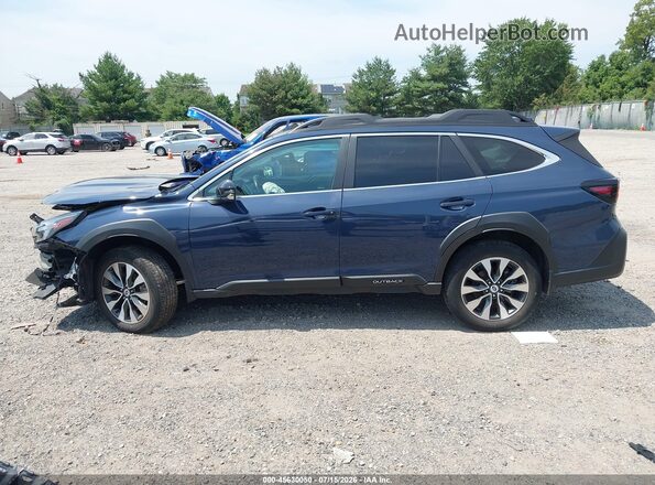 4S4BTANC5R3140030 2024 SUBARU OUTBACK Синий Панорамный вид салона 360°