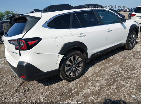 4S4BTANC5R3277422 2024 SUBARU OUTBACK White უკანა მარჯვენა
