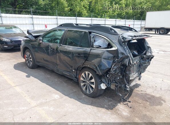 4S4BTANC5R3280773 2024 SUBARU OUTBACK Black Tył lewy