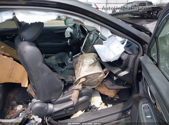 4S4BTANC5R3280773 2024 SUBARU OUTBACK Black Widok wnętrza z przodu