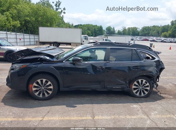 4S4BTANC5R3280773 2024 SUBARU OUTBACK Black Widok wnętrza z tyłu