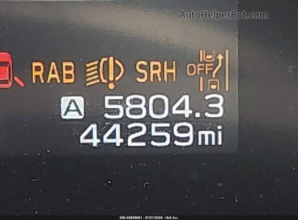 4S4BTANC5R3280773 2024 SUBARU OUTBACK Black Widok wnętrza 360 stopni