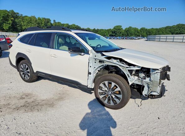 4S4BTANC5S3228114 2025 SUBARU OUTBACK White Delantero derecho