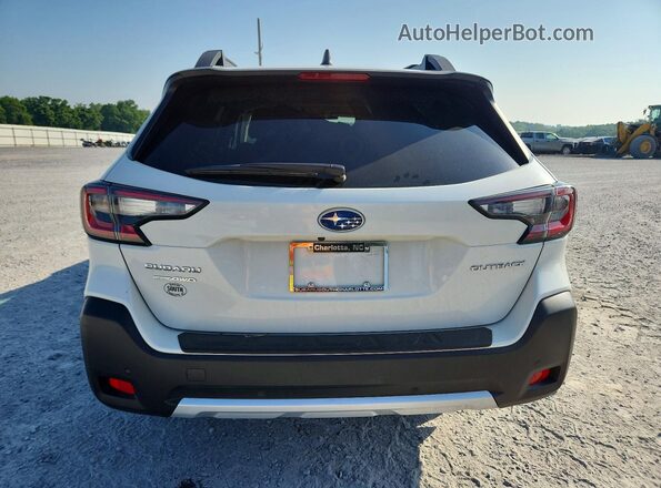 4S4BTANC5S3228114 2025 SUBARU OUTBACK White Vista trasera