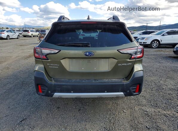 4S4BTANC6L3114396 2020 SUBARU OUTBACK Green Vista trasera