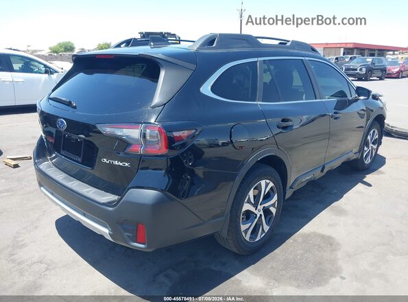 4S4BTANC6N3160183 2022 SUBARU OUTBACK Black Задня права чверть