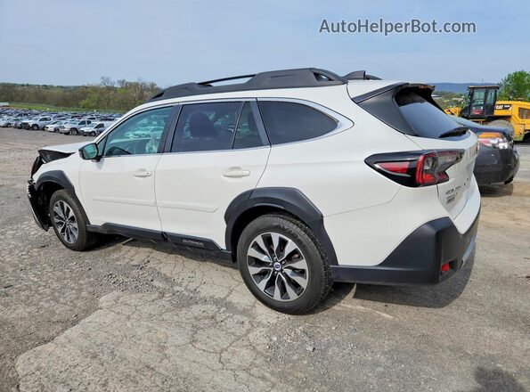 4S4BTANC6P3188875 2023 SUBARU OUTBACK White უკანა მარცხენა