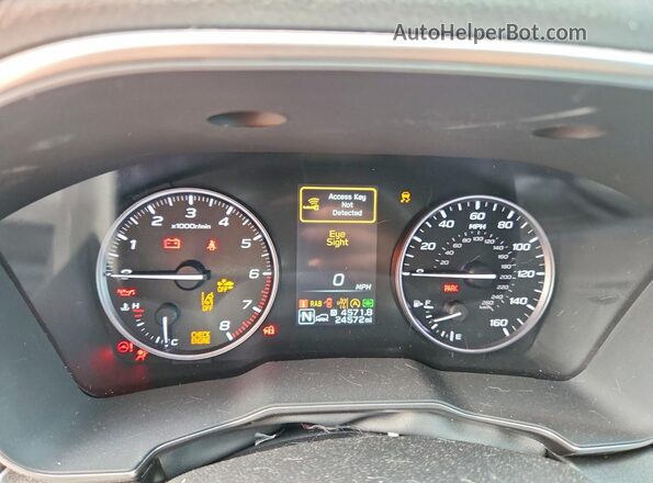 4S4BTANC6P3188875 2023 SUBARU OUTBACK White ხელსაწყოთა პანელის ხედი