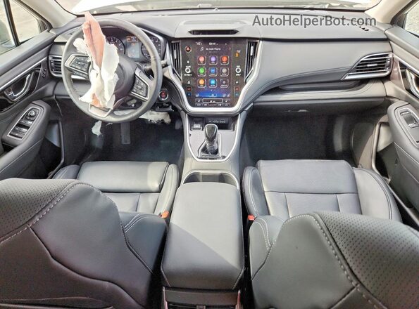 4S4BTANC6P3188875 2023 SUBARU OUTBACK White წინა პანელის ხედი