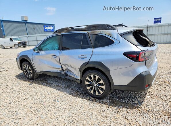 4S4BTANC6P3204931 2023 SUBARU OUTBACK Серебряный Задняя левая четверть