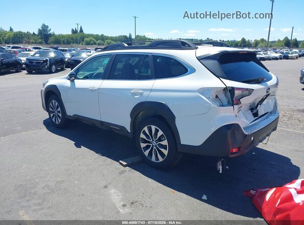4S4BTANC6R3244378 2024 SUBARU OUTBACK White Rear left