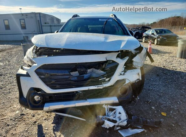 4S4BTANC6S3110234 2025 SUBARU OUTBACK White წინა ხედი