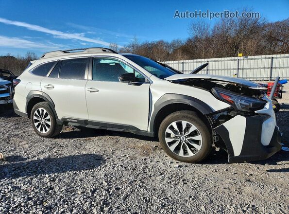 4S4BTANC6S3110234 2025 SUBARU OUTBACK White წინა მარჯვენა