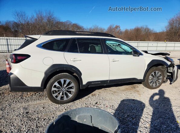 4S4BTANC6S3110234 2025 SUBARU OUTBACK White უკანა მარჯვენა