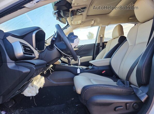 4S4BTANC6S3110234 2025 SUBARU OUTBACK White წინა სალონის ხედი