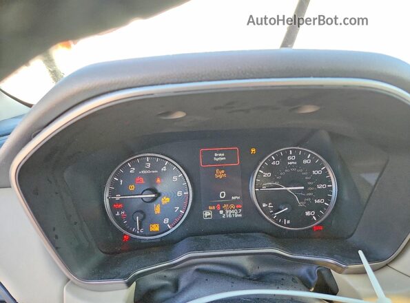 4S4BTANC6S3110234 2025 SUBARU OUTBACK White ხელსაწყოთა პანელის ხედი