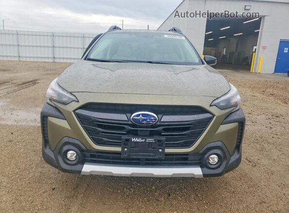 4S4BTANC6S3118852 2025 SUBARU OUTBACK Green Դիմացի տեսք