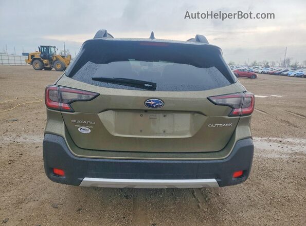 4S4BTANC6S3118852 2025 SUBARU OUTBACK Green Հետևի տեսք