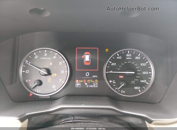 4S4BTANC6S3124778 2025 SUBARU OUTBACK White უკანა სავარძლების ხედი