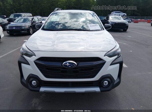 4S4BTANC6S3124778 2025 SUBARU OUTBACK White უკანა სალონის ხედი