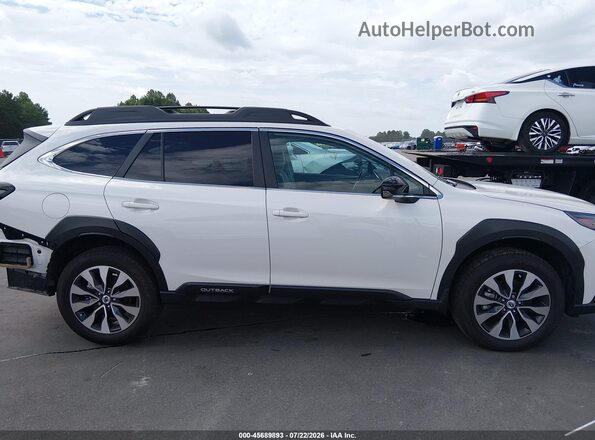 4S4BTANC6S3124778 2025 SUBARU OUTBACK White სალონის 360-გრადუსიანი ხედი