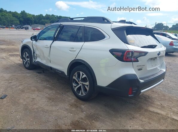4S4BTANC7L3250844 2020 SUBARU OUTBACK Белый Задняя левая четверть