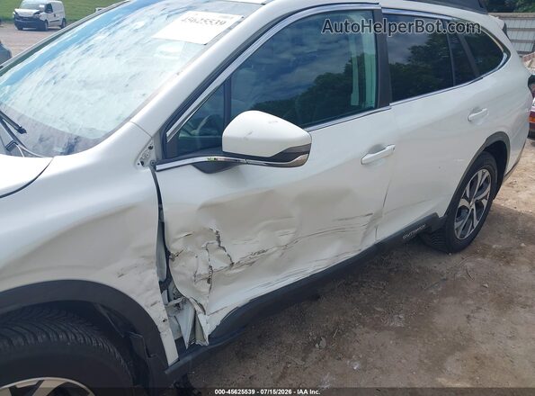 4S4BTANC7L3250844 2020 SUBARU OUTBACK Белый Вид спереди