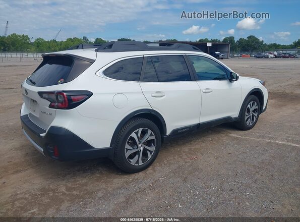 4S4BTANC7L3250844 2020 SUBARU OUTBACK Белый Задняя правая четверть