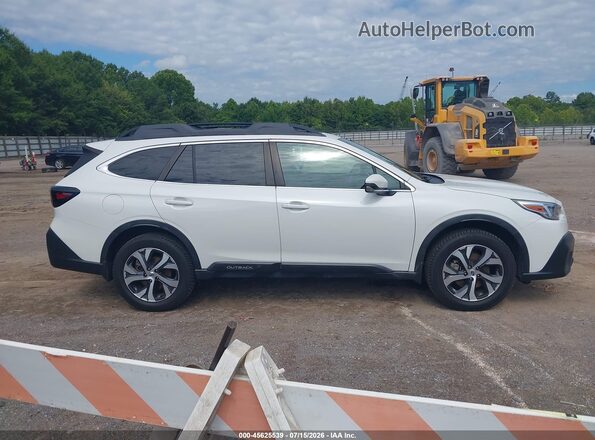 4S4BTANC7L3250844 2020 SUBARU OUTBACK Белый Вид задней части салона