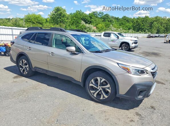 4S4BTANC7L3261651 2020 SUBARU OUTBACK Beige Przód prawy