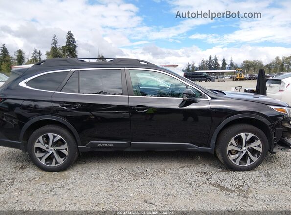 4S4BTANC7M3224004 2021 SUBARU OUTBACK Black Панорамний вид салону 360°