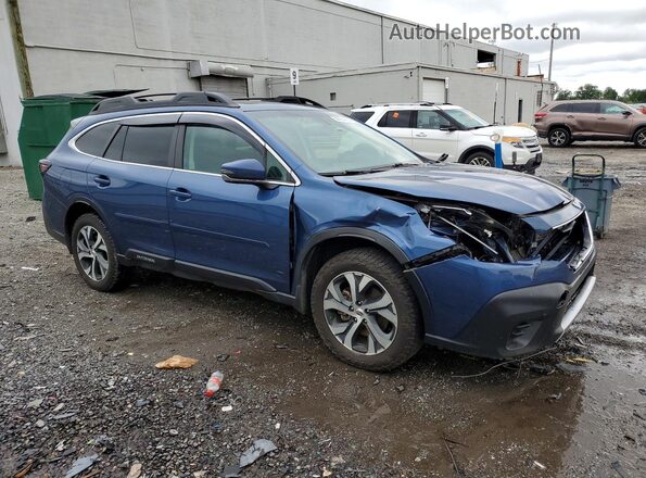 4S4BTANC7N3171418 2022 SUBARU OUTBACK Blue Front right