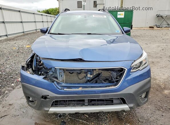4S4BTANC7N3171418 2022 SUBARU OUTBACK Blue Front view
