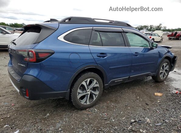 4S4BTANC7N3171418 2022 SUBARU OUTBACK Blue Rear right