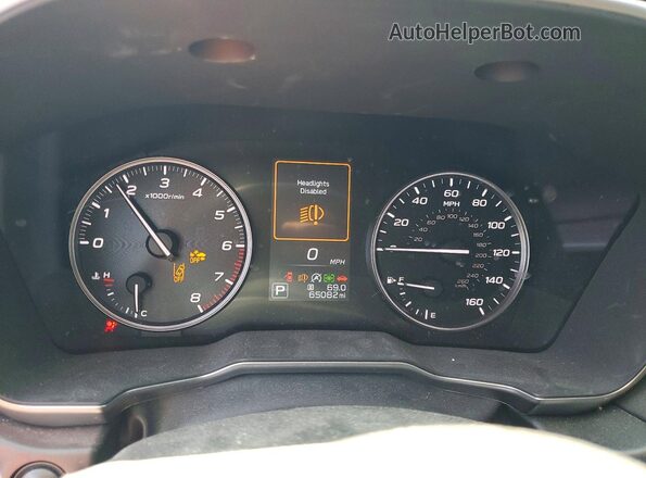 4S4BTANC7N3171418 2022 SUBARU OUTBACK Blue Instrument cluster view