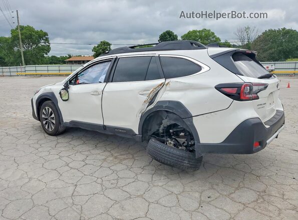 4S4BTANC7S3258795 2025 SUBARU OUTBACK White Trasero izquierdo