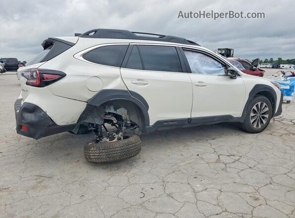 4S4BTANC7S3258795 2025 SUBARU OUTBACK White Trasero derecho